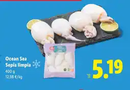 Lidl OCEAN SEA Sepia limpia oferta