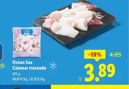 Lidl OCEAN SEA Calamar troceado oferta