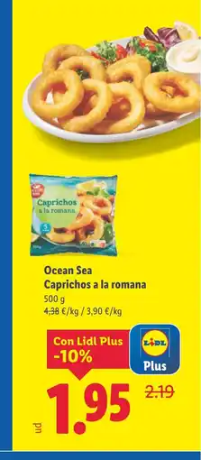 Lidl OCEAN SEA Caprichos a la romana oferta