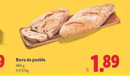 Lidl Barra de pueblo oferta