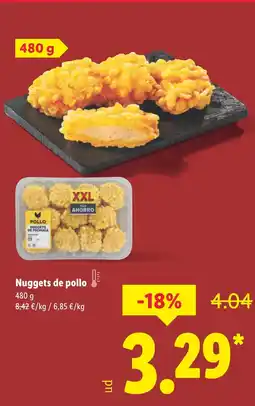 Lidl Nuggets de pollo oferta