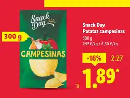 Lidl SNACK DAY Patatas campesinas oferta