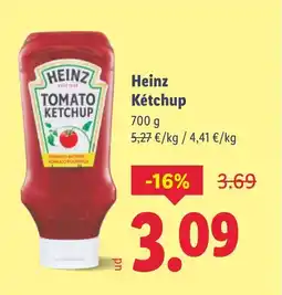Lidl HEINZ kétchup oferta