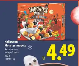 Lidl HALLOWEEN Monster nuggets oferta