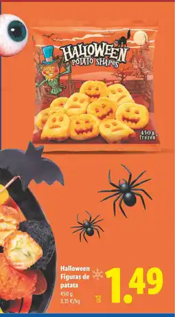 Lidl HALLOWEEN Figuras de patata oferta
