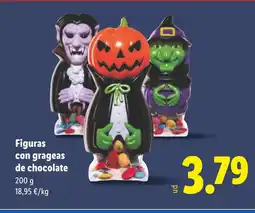 Lidl Figuras con grageas de chocolate oferta