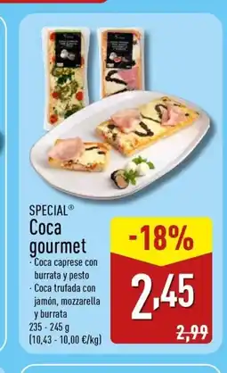 ALDI SPECIAL Coca gourmet oferta