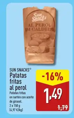 ALDI SUN SNACKS Patatas fritas al perol oferta