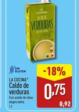 ALDI LA COCINA Caldo de verduras oferta