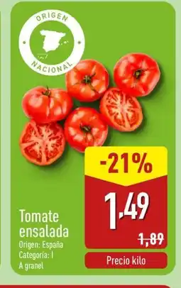 ALDI Tomate ensalada oferta