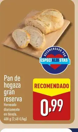 ALDI Pan de hogaza gran reserva oferta