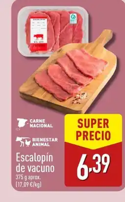 ALDI Escalopín de vacuno oferta