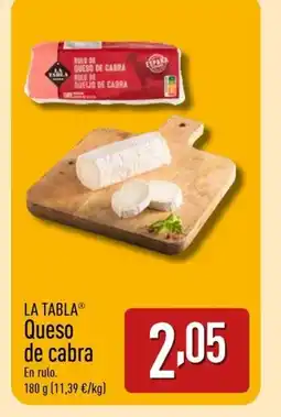 ALDI LA TABLA Queso de cabra oferta