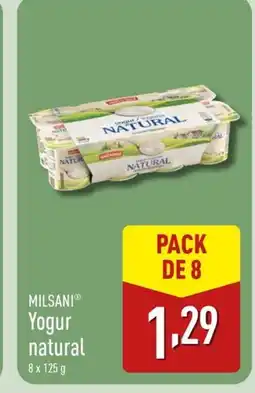 ALDI MILSANI Yogur natural oferta