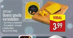 ALDI SPECIAL Queso gouda variedades oferta