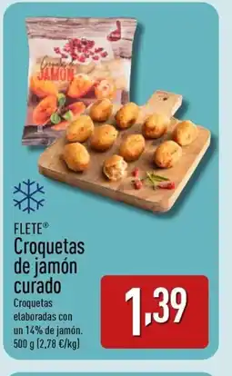 ALDI FLETE Croquetas de jamón curado oferta