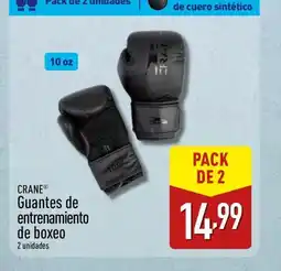 ALDI CRANE Guantes de entrenamiento de boxeo oferta