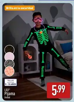 ALDI L&D Pijama oferta