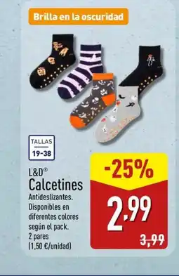 ALDI L&D Calcetines oferta