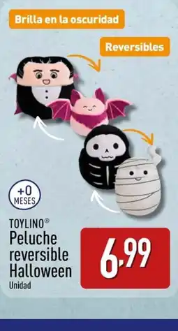 ALDI TOYLINO Peluche reversible Halloween oferta