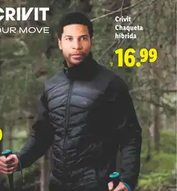 Lidl CRIVIT Chaqueta híbrida oferta