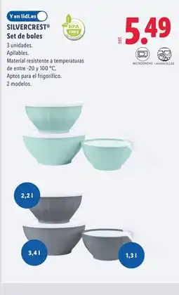 Lidl SILVERCREST Set de boles oferta