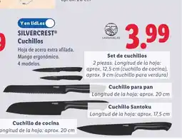 Lidl SILVERCREST Cuchillos oferta