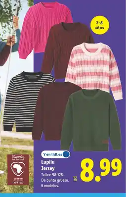 Lidl LUPILU Jersey oferta