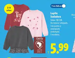 Lidl LUPILU Sudadera oferta