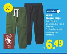 Lidl LUPILU Joggers cargo oferta