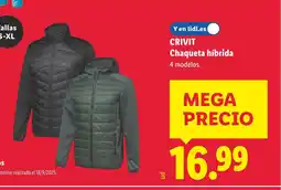 Lidl CRIVIT Chaqueta híbrida oferta