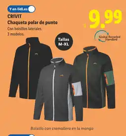 Lidl LUPILU Chaqueta polar de punto oferta