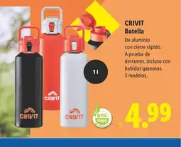 Lidl CRIVIT Botella oferta