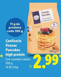 Lidl CONFISERIE FIRENZE Pancakes high protein oferta