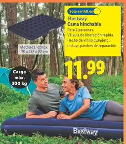 Lidl BESTWAY Cama hinchable oferta