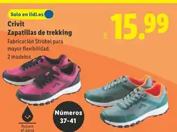 Lidl CRIVIT Zapatillas de trekking oferta
