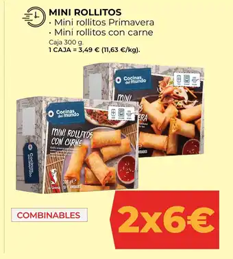 La Sirena Mini rollitos oferta