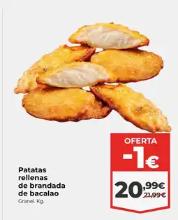 La Sirena Patatas rellenas de brandada de bacalao oferta
