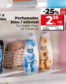 Dia Perfumador blau / oriental oferta