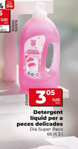 Dia Detergent líquid per a peces delicades oferta