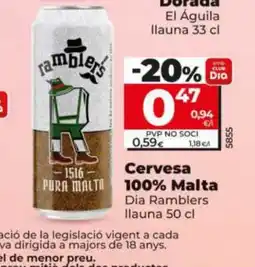 Dia Cervesa 100% Malta oferta