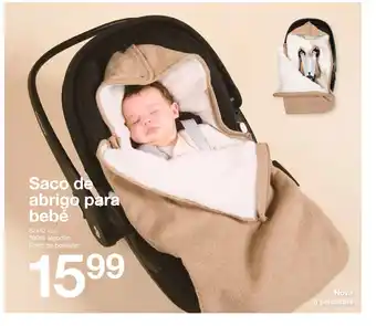 Saco de abrigo para bebé