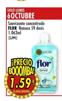 SPAR FLOR Suavizante concentrado oferta
