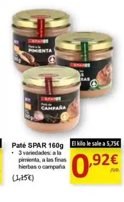 SPAR SPAR Paté oferta