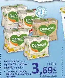 SPAR DANONE Danacol líquido 0% azúcares añadidos oferta