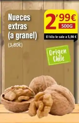 SPAR Nueces extras oferta