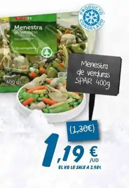 SPAR SPAR Menestra de verduras oferta