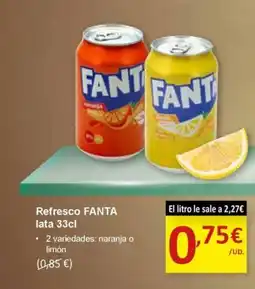 SPAR FANTA Refresco oferta