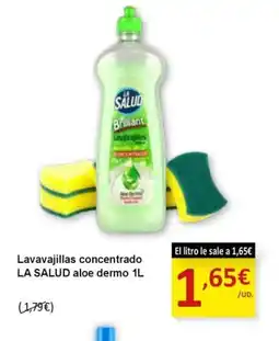 SPAR LA SALUD Lavavajillas concentrado aloe demo oferta