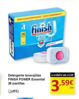 SPAR FINISH POWER Detergente lavavajillas Essential oferta